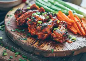 Vegetarian Buffalo Wings recipe