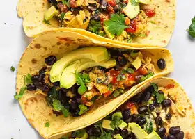 5-Minute Vegetarian Breakfast Tacos recipe