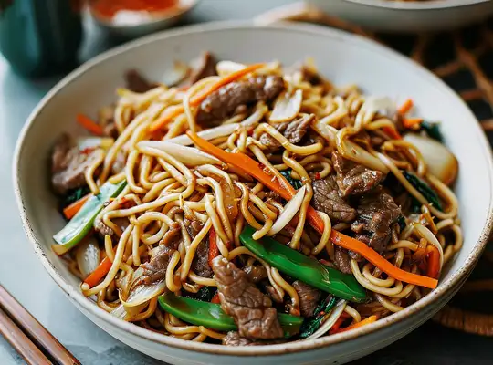 Easy 30 Minute Beef Lo Mein Recipe