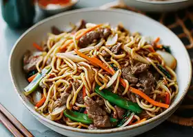 Easy 30 Minute Beef Lo Mein recipe