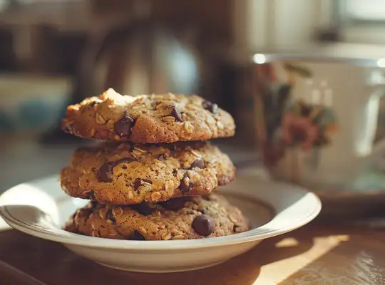 Stashcook | Chocolate Chip Oatmeal Cookies