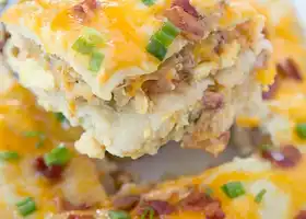 Breakfast Enchilada Casserole Recipe recipe