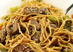 Instant Pot Beef Lo Mein recipe