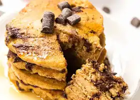 Vegan Pumpkin Chocolate Chip Pancakes recipe