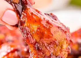 BBQ Air Fryer Chicken Wings recipe