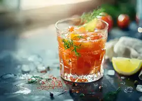 Spicy Tomato Cocktail with Horseradish recipe