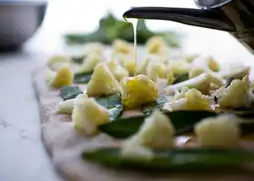 Focaccia With Cauliflower and Sage recipe