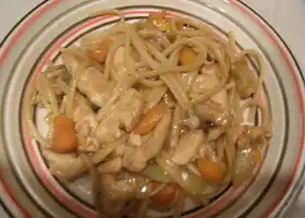 Chicken Vegetable Lo Mein recipe