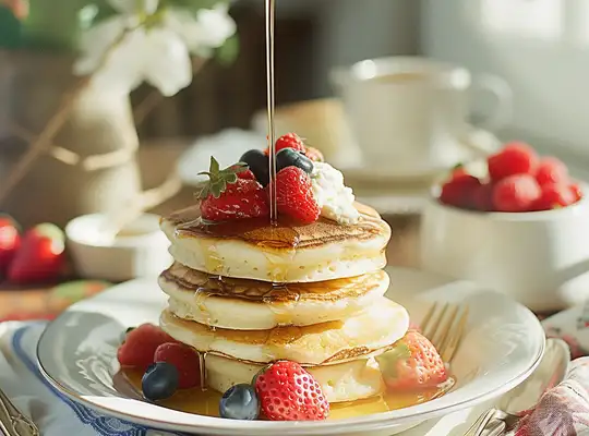 Gluten Free Ricotta Pancakes Recipe