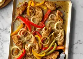 Chicken Veggie Fajitas recipe