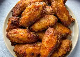 Crispy Dry Rub Chicken Wings recipe