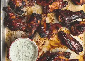 Sticky Honey Chicken Wings recipe