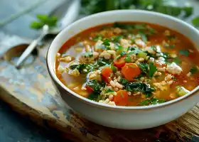 Hearty Turkey and Rice Soup recipe
