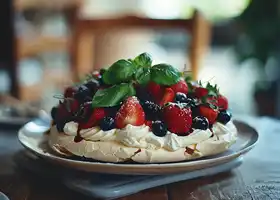 Tropical Berry Pavlova recipe