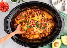 Vegetarian Enchilada Casserole Recipe recipe