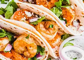 Grilled Cumin Lime Shrimp Tacos recipe