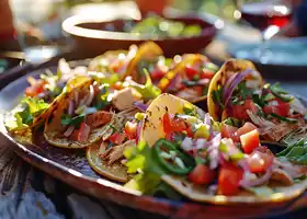 Smoky Chicken Tostadas with Pico de Gallo & Chipotle Mayo recipe