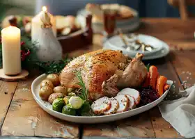 Festive Roast Turkey with Sides recipe
