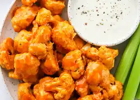 Air Fryer Buffalo Cauliflower recipe