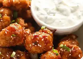 Sweet Chili Cauliflower Wings recipe