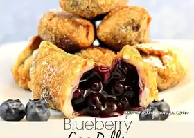 Blueberry Egg Rolls recipe