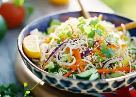 Easy 30 Minute Ramen Noodle Salad recipe