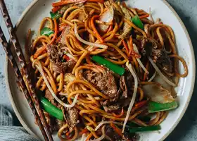 Beef Lo Mein recipe