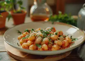 Spicy Tomato Gnocchi with Garlic Brown Butter recipe
