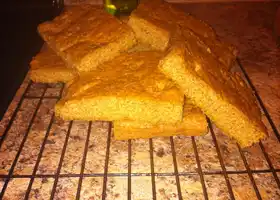 L - C Gluten Free Basic Flax Meal Focaccia Bread recipe
