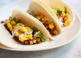 Quick Breakfast Tacos recipe