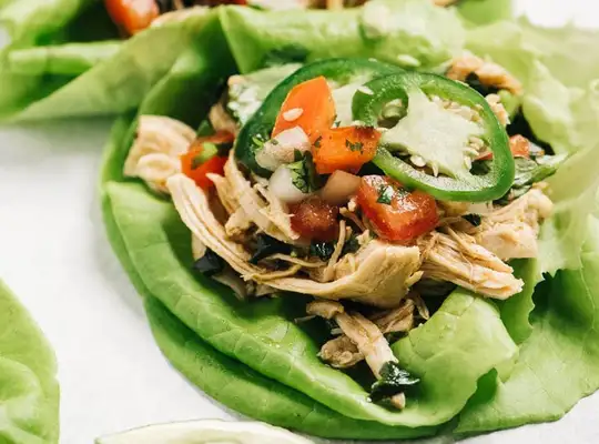 Stashcook | Instant Pot Whole30 Chicken Tacos