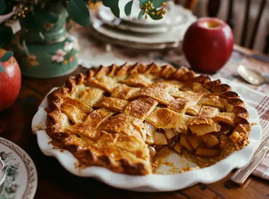OvoVegetarian Apple Pie Recipe