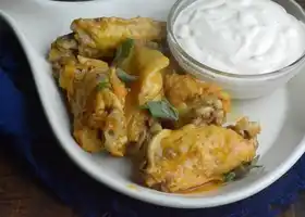 Buffalo and Ranch Instant Pot Wings recipe