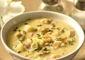 Instant Pot Clam Chowder with Shrimp recipe