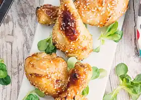 Baked Sesame Drumsticks recipe