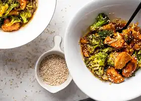Sesame Chicken with Broccoli recipe