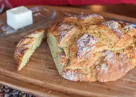 Cheese & Herb Irish Soda Bread recipe