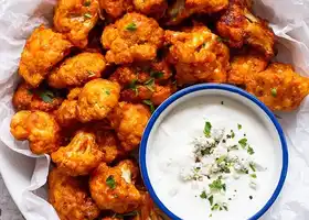 Air Fryer Buffalo Cauliflower recipe