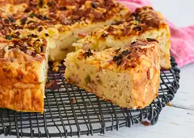 Loaded Baked Potato Bread Recipe recipe