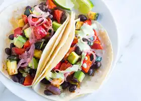 Easy Veggie Tacos recipe