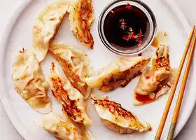 Pork and Kimchi Dumplings recipe