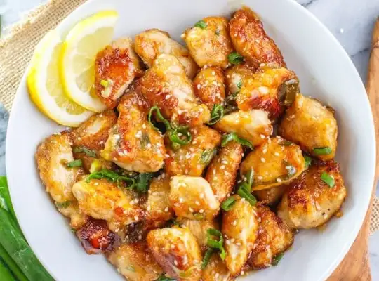 Stashcook | Healthy Chinese Lemon Chicken