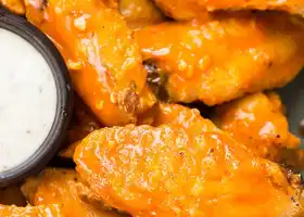 Air Fryer Buffalo Wings (low carb + keto) recipe