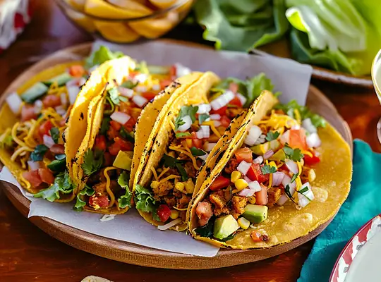 Quick Vegetarian Tacos Recipe
