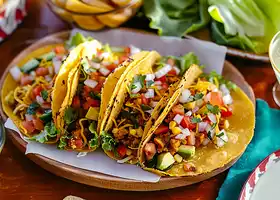 Quick Vegetarian Tacos recipe