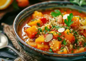 Hearty Quinoa and Roasted Vegetable Stew recipe