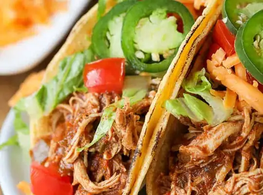 Stashcook | Instant Pot Chicken Tacos (Pressure Cooker)