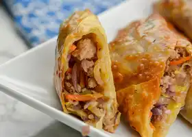 Airfryer or Ninja Foodi Egg Rolls recipe