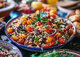 Spiced Quinoa and Roasted Vegetable Bake recipe