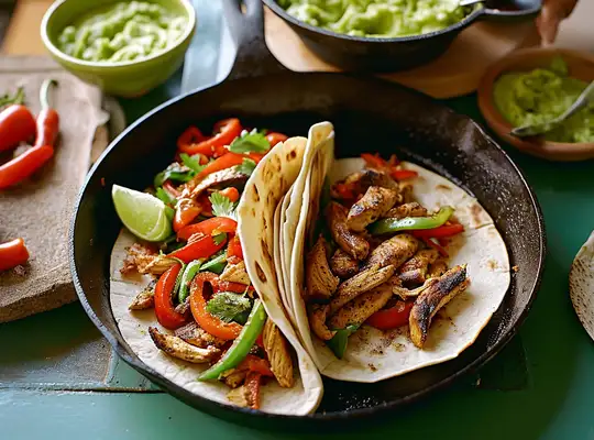 Quick Chicken Fajitas Recipe